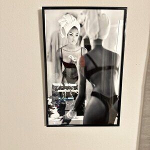 Naomi Campbell Poster Supermodel Wall Art Fashion Print Decor